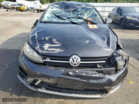 2017 Volkswagen Golf R with VIN WVWWF7AU3HW087145, listed as a Copart auction lot 68331864 with 0 mi miles and Salvage Title. Bid and sale history available at carsss.com. Image 5.