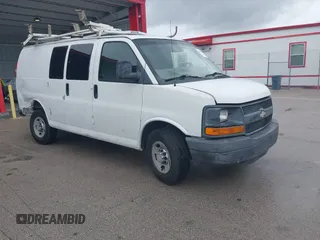 2010 Chevrolet Express Cargo with VIN 1GCZGFBA2A1112225, listed as a IAAI auction lot 42664892 with 236,573 mi miles and . Bid and sale history available at DreamBid. Image 1.