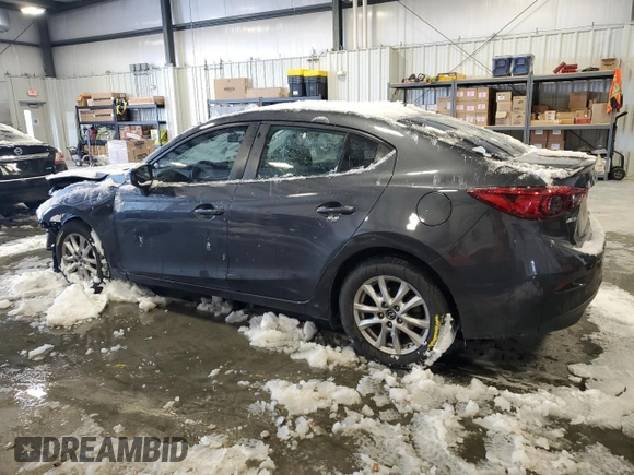 2015 Mazda 3 i Grand Touring with VIN 3MZBM1W70FM232088, listed as a Copart auction lot 87324124 with 93,766 mi miles and Salvage Title. Bid and sale history available at DreamBid. Image 2.