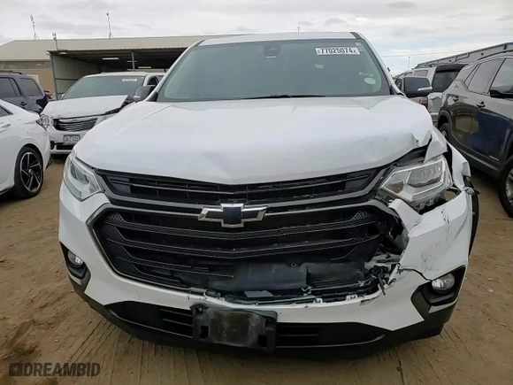 2021 Chevrolet Traverse Premier with VIN 1GNEVKKW1MJ117873, listed as a Copart auction lot 48254365 with 78,634 mi miles and Non Repairable. Bid and sale history available at carsss.com. Image 11.