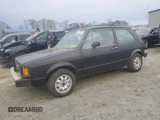 1981 Volkswagen Rabbit z VIN 1VWBG9170BV152464, wystawiony jako Copart lot #81292544 z przebiegiem 122 944 mil mil oraz Tytuł czysty. Historia ofert i sprzedaży dostępna na DreamBid. Obrazek 1.