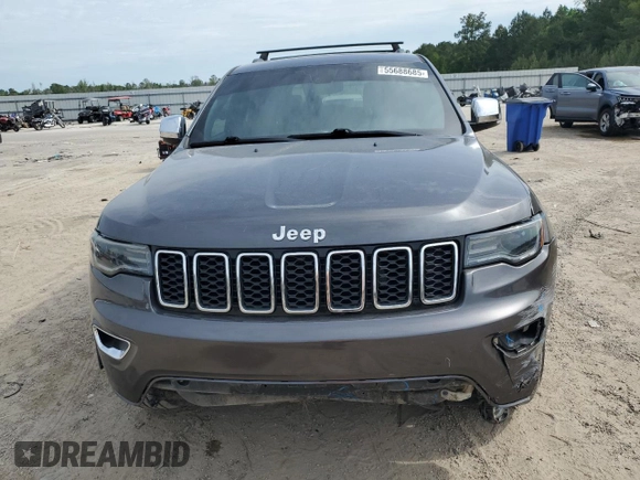 2019 Jeep Grand Cherokee Limited with VIN 1C4RJFBG9KC713711, listed as a Copart auction lot 55688685 with 105,205 mi miles and Salvage title. Bid and sale history available at DreamBid. Image 5.