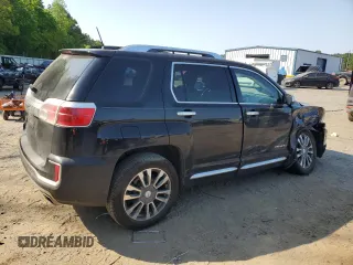2017 GMC Terrain Denali with VIN 2GKFLRE31H6284173, listed as a Copart auction lot 53386815 with 107,478 mi miles and Salvage title. Bid and sale history available at DreamBid. Image 3.