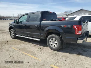 2015 Ford F-150 XLT with VIN 1FTEW1EF3FKF21525, listed as a Copart auction lot 50020835 with 155,727 mi miles and Salvage Title. Bid and sale history available at carsss.com. Image 2.