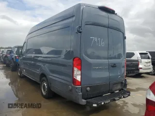 2020 Ford Transit Cargo with VIN 1FTBR3X83LKA47916, listed as a Copart auction lot 74436924 with Not Provided miles and Salvage Title. Bid and sale history available at DreamBid. Image 2.