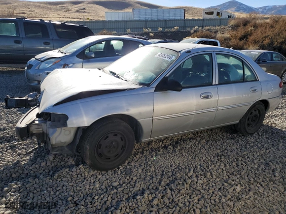 1998 Ford Escort SE with VIN 1FAFP13P2WW312241, listed as a Copart auction lot 83882244 with 0 miles and Salvage Title. Bid and sale history available at carsss.com. Image 1.