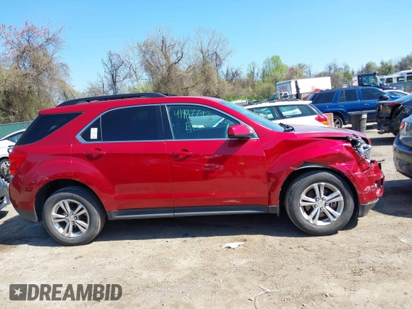 2015 Chevrolet Equinox LT with VIN 2GNFLFEK6F6289956, listed as a IAAI auction lot 41987792 with 122,424 mi miles and . Bid and sale history available at DreamBid. Image 13.