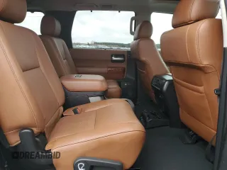 2019 Toyota Sequoia Platinum with VIN 5TDDY5G11KS168154, listed as a Copart auction lot 84562834 with 80,463 mi miles and Salvage Title. Bid and sale history available at carsss.com. Image 11.