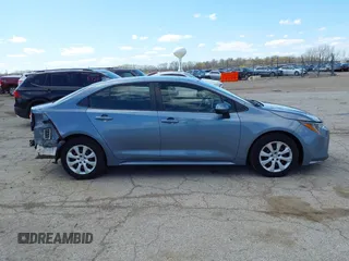 2020 Toyota Corolla LE with VIN JTDEPRAE0LJ070323, listed as a IAAI auction lot 41985664 with 57,502 mi miles and . Bid and sale history available at DreamBid. Image 14.