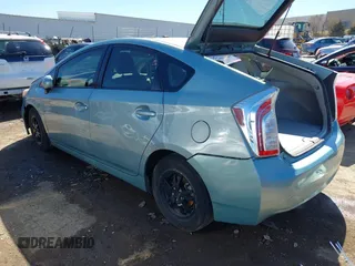 2012 Toyota Prius One with VIN JTDKN3DU2C1583355, listed as a IAAI auction lot 41722170 with 83,821 mi miles. Bid and sale history available at carsss.com. Image 3.