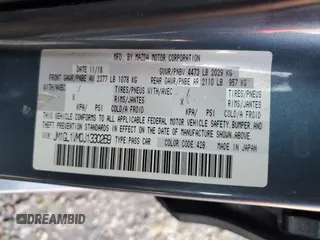 2018 Mazda Mazda6 Touring with VIN JM1GL1VM0J1330269, listed as a Copart auction lot 43992245 with 119,660 mi miles and Salvage Title. Bid and sale history available at carsss.com. Image 12.