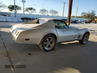 1976 Chevrolet Corvette with VIN 1Z37L6S446477, listed as a Copart auction lot 81751514 with 1,992 mi miles and Clean title. Bid and sale history available at DreamBid. Image 3.
