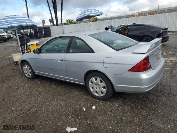 2001 Honda Civic EX with VIN 1HGEM229X1L099087, listed as a Copart auction lot 48089265 with 170,141 mi miles and Clean Title. Bid and sale history available at carsss.com. Image 2.