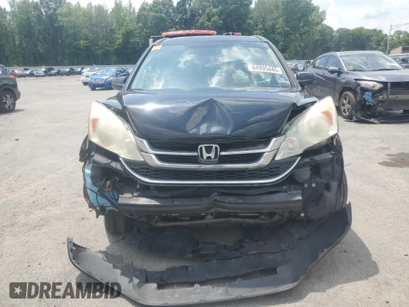 2010 Honda CR-V EX-L with VIN 5J6RE4H77AL012996, listed as a Copart auction lot 64995445 with 235,084 mi miles and Salvage title. Bid and sale history available at DreamBid. Image 5.