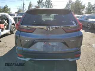 2020 Honda CR-V EX-L with VIN 5J6RW2H8XLA010104, listed as a Copart auction lot 88799915 with 41,133 mi miles and Salvage Title. Bid and sale history available at carsss.com. Image 6.