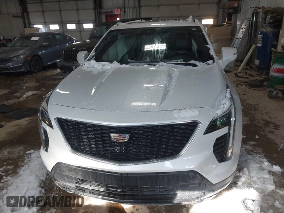 2023 Cadillac XT4 AWD Sport with VIN 1GYFZFR42PF111269, listed as a IAAI auction lot 41614455 with 21,866 mi miles. Bid and sale history available at carsss.com. Image 12.