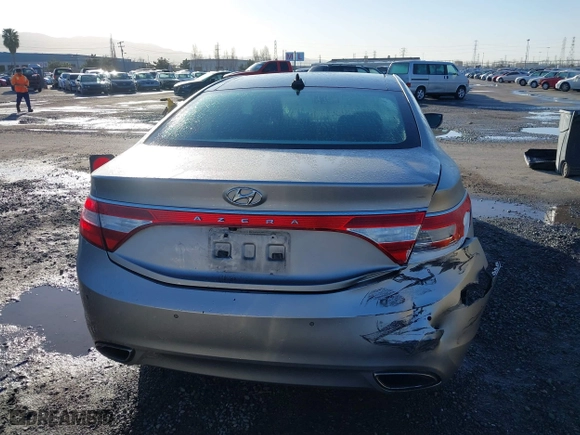 2013 Hyundai Azera with VIN KMHFH4JG3DA230844, listed as a IAAI auction lot 41817997 with 129,163 mi miles. Bid and sale history available at carsss.com. Image 17.