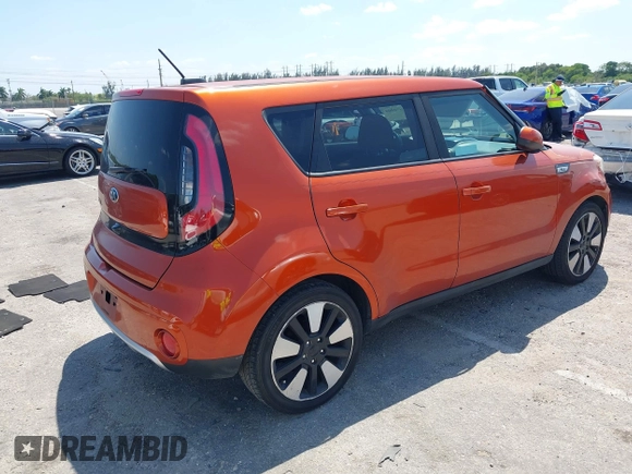 2018 Kia Soul + with VIN KNDJP3A57J7585714, listed as a IAAI auction lot 42070904 with 248,637 mi miles. Bid and sale history available at carsss.com. Image 4.