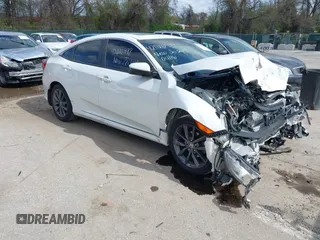 2019 Honda Civic EX z VIN 19XFC1F30KE208186, wystawiony jako IAAI lot #42020997 z przebiegiem 115 430 mil mil oraz . Historia ofert i sprzedaży dostępna na DreamBid. Obrazek 1.