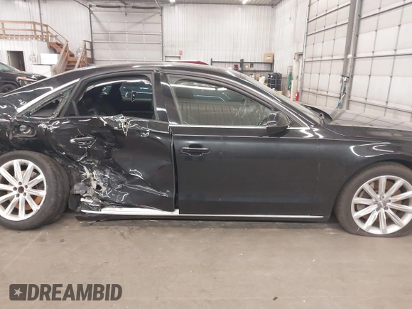 2012 Audi A8 with VIN WAUAVAFD3CN009835, listed as a IAAI auction lot 41816293 with Not provided miles and . Bid and sale history available at DreamBid. Image 13.