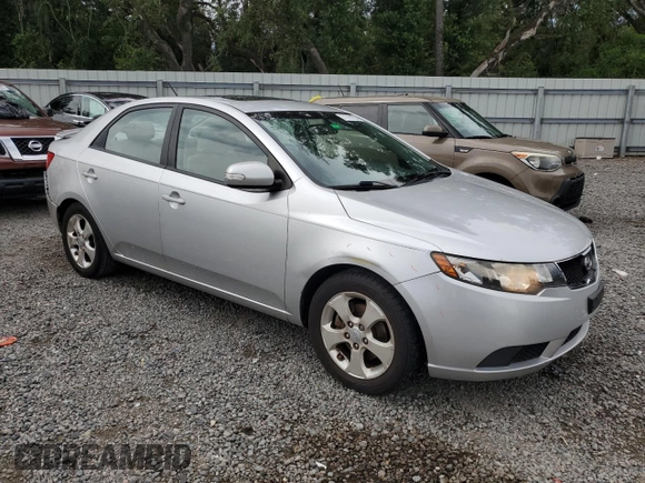 2010 Kia Forte EX with VIN KNAFU4A28A5281245, listed as a Copart auction lot 71229224 with 82,134 mi miles and Salvage Title. Bid and sale history available at carsss.com. Image 4.