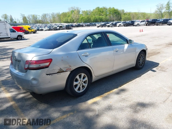 2011 Toyota Camry LE with VIN 4T4BF3EK3BR196323, listed as a IAAI auction lot 42241743 with 222,044 mi miles and . Bid and sale history available at DreamBid. Image 4.