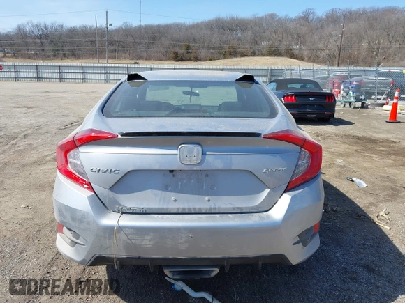 2021 Honda Civic Sport with VIN 2HGFC2F83MH540939, listed as a IAAI auction lot 41789508 with 100,274 mi miles and . Bid and sale history available at DreamBid. Image 17.