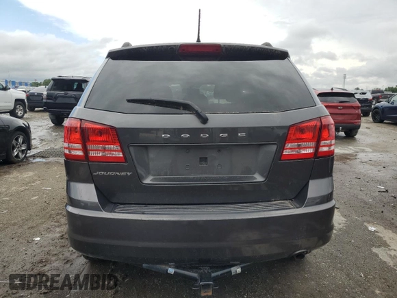 2016 Dodge Journey SE with VIN 3C4PDCAB1GT110587, listed as a Copart auction lot 56073675 with 186,044 mi miles and Clean Title. Bid and sale history available at DreamBid. Image 6.