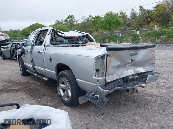 2006 Dodge 1500 SLT with VIN 1D7HA18226S648681, listed as a IAAI auction lot 41933405 with 143,346 mi miles. Bid and sale history available at carsss.com. Image 3.