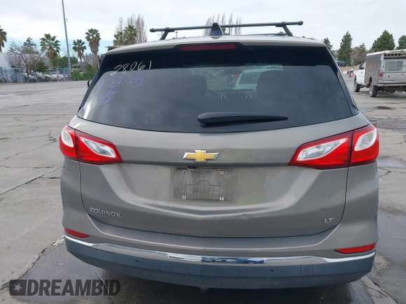 2018 Chevrolet Equinox LT with VIN 3GNAXJEV8JS567150, listed as a IAAI auction lot 41735853 with 156,078 mi miles and . Bid and sale history available at carsss.com. Image 16.