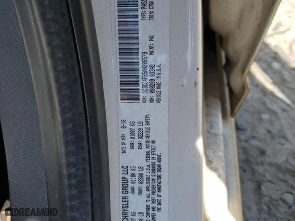2010 Chrysler Sebring Touring with VIN 1C3CC4FB5AN208579, listed as a Copart auction lot 59052434 with 207,670 mi miles and Salvage Title. Bid and sale history available at carsss.com. Image 14.