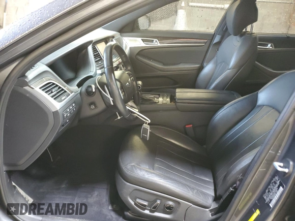 2019 Genesis G80 3.8L with VIN KMTFN4JEXKU324695, listed as a Copart auction lot 72415734 with 39,787 mi miles and Salvage Title. Bid and sale history available at carsss.com. Image 7.