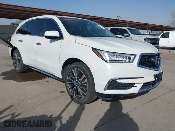 2020 Acura MDX w/Technology Pkg with VIN 5J8YD3H56LL008570, listed as a IAAI auction lot 41828165 with 14,770 mi miles. Bid and sale history available at carsss.com. Image 1.