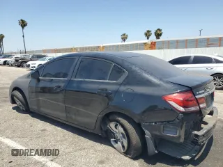 2013 Honda Civic LX z VIN 19XFB2F56DE243926, wystawiony jako Copart lot #59379185 z przebiegiem 155 333 mil mil oraz Szkoda całkowita • Salvage title. Historia ofert i sprzedaży dostępna na DreamBid. Obrazek 2.