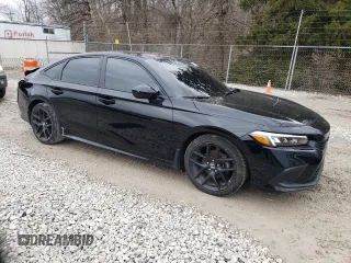 2022 Honda Civic Sedan Sport with VIN 2HGFE2F57NH507699, listed as a Copart auction lot 47806525 with 43,358 mi miles and Salvage Title. Bid and sale history available at carsss.com. Image 4.