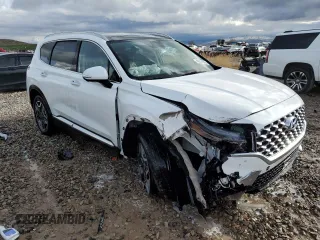 2021 Hyundai Santa Fe Hybrid Limited with VIN KM8S5DA19MU006558, listed as a Copart auction lot 46801044 with 28,659 mi miles. Bid and sale history available at carsss.com. Image 4.
