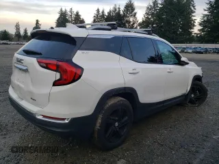 2018 GMC Terrain SLT with VIN 3GKALVEV3JL286898, listed as a Copart auction lot 87031804 with 112,185 mi miles and Salvage Title. Bid and sale history available at carsss.com. Image 3.