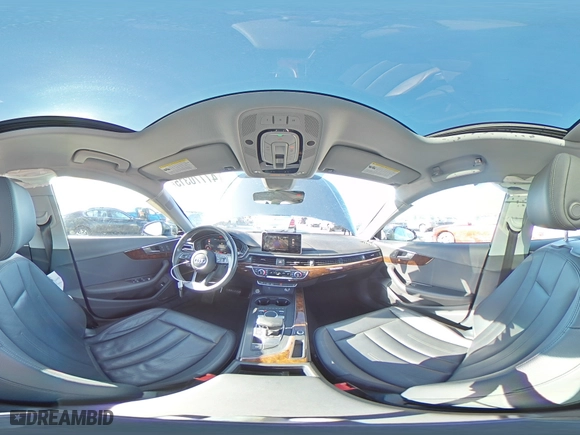 2019 Audi A4 Premium Plus with VIN WAUENAF47KA103207, listed as a Copart auction lot 47770315 with 38,371 mi miles and Salvage Title. Bid and sale history available at carsss.com. Image 14.