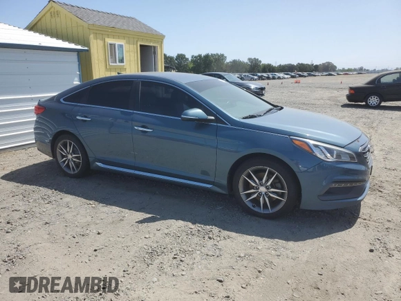 2015 Hyundai Sonata Sport z VIN 5NPE34AB4FH041375, wystawiony jako Copart lot #60552885 z przebiegiem 174 794 mil mil oraz Czysty tytuł • Clean title. Historia ofert i sprzedaży dostępna na DreamBid. Obrazek 4.