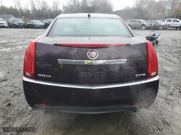 2008 Cadillac CTS RWD w/1SB with VIN 1G6DV57V880210992, listed as a Copart auction lot 49197235 with 81,927 mi miles and Salvage Title. Bid and sale history available at carsss.com. Image 6.