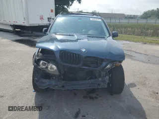 2005 BMW X5 3.0i with VIN 5UXFA13515LY21536, listed as a Copart auction lot 72695614 with 201,907 mi miles and Non Repairable. Bid and sale history available at carsss.com. Image 5.