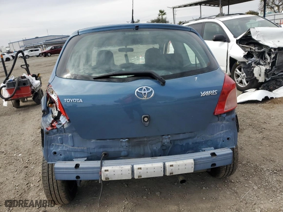 2008 Toyota Yaris with VIN JTDJT923485214818, listed as a Copart auction lot 47876495 with 97,718 mi miles and Salvage Title. Bid and sale history available at carsss.com. Image 6.