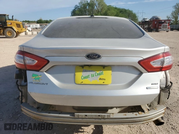 2016 Ford Fusion SE with VIN 3FA6P0HD3GR373112, listed as a Copart auction lot 53109675 with 117,568 mi miles and Clean Title. Bid and sale history available at DreamBid. Image 6.