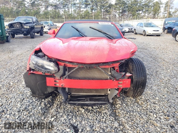 2019 Chevrolet Camaro 1LT with VIN 1G1FB3DX7K0119382, listed as a Copart auction lot 86640104 with 58,366 mi miles and Salvage Title. Bid and sale history available at carsss.com. Image 5.