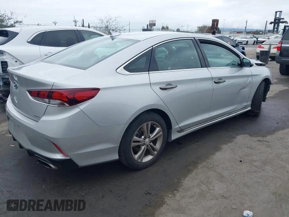 2019 Hyundai Sonata SEL with VIN 5NPE34AF1KH805776, listed as a IAAI auction lot 41877864 with Not Provided miles and . Bid and sale history available at DreamBid. Image 4.