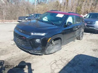 2021 Chevrolet TrailBlazer RS with VIN KL79MTSL6MB111695, listed as a IAAI auction lot 41589273 with 22,815 mi miles and . Bid and sale history available at DreamBid. Image 16.