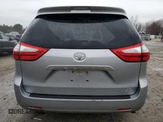 2016 Toyota Sienna LE with VIN 5TDJK3DC4GS133341, listed as a Copart auction lot 83660134 with 133,700 mi miles and Salvage Title. Bid and sale history available at carsss.com. Image 6.