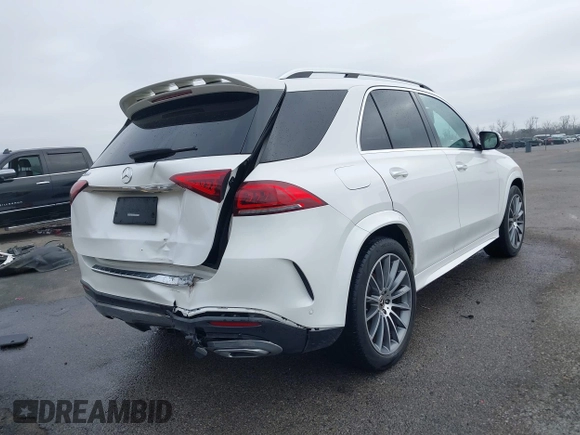 2020 Mercedes-Benz GLE 350 z VIN 4JGFB4JB2LA203932, wystawiony jako IAAI lot #41520826 z przebiegiem 72 032 mil mil oraz . Historia ofert i sprzedaży dostępna na DreamBid. Obrazek 4.