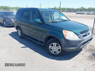 2002 Honda CR-V EX with VIN SHSRD78832U012235, listed as a IAAI auction lot 41979623 with 304,250 mi miles. Bid and sale history available at carsss.com. Image 1.