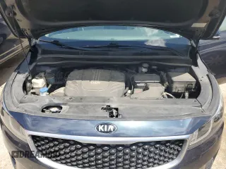 2015 Kia Sedona SX with VIN KNDMC5C14F6025113, listed as a Copart auction lot 53763484 with 91,406 mi miles and Salvage Title. Bid and sale history available at carsss.com. Image 12.